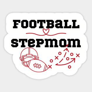 Football stepmom Sticker